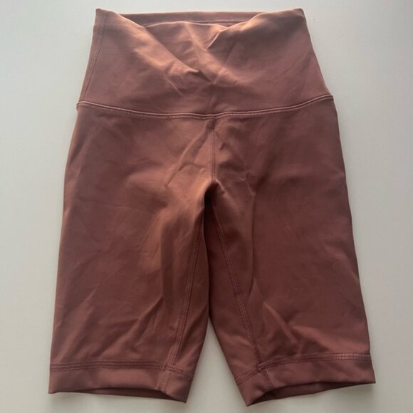 Lululemon Wunder Train High Rise Short 8” Spiced Chai Size 2 - Picture 1 of 5